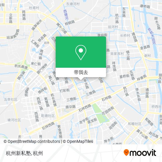 杭州新私塾地图