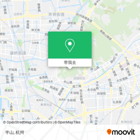 半山地图