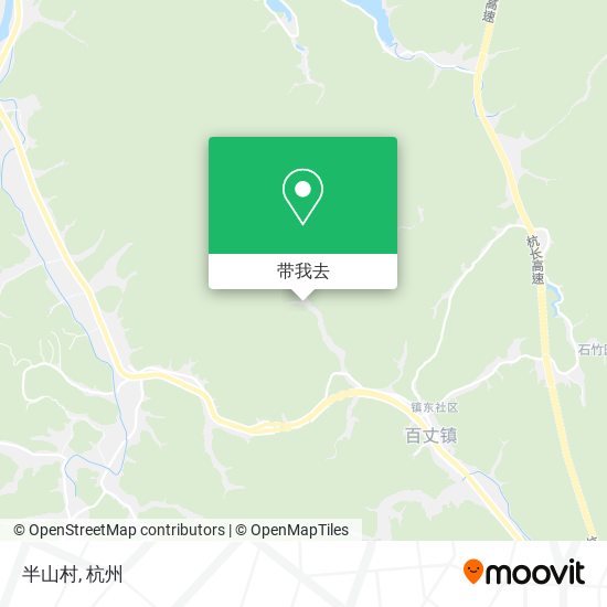 半山村地图