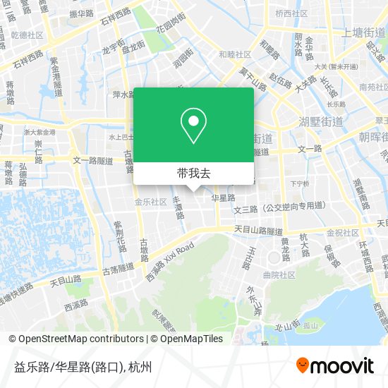 益乐路/华星路(路口)地图