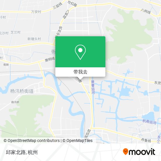 邱家北路地图