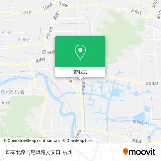 邱家北路与翔凤路交叉口地图