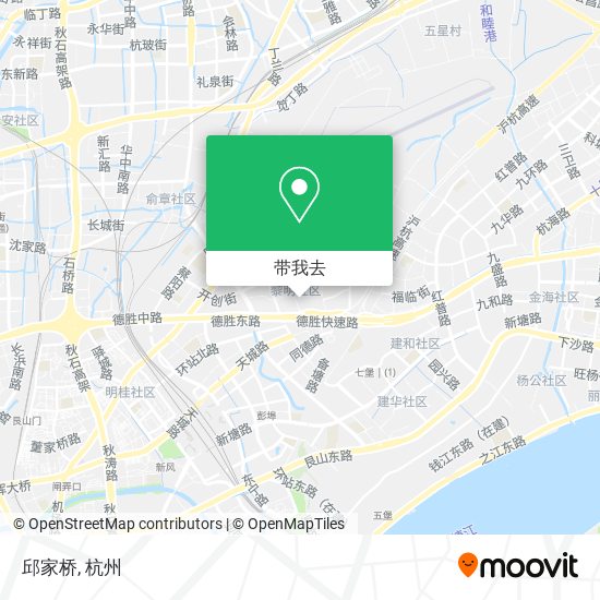 邱家桥地图