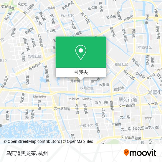 乌煎道黑龙茶地图