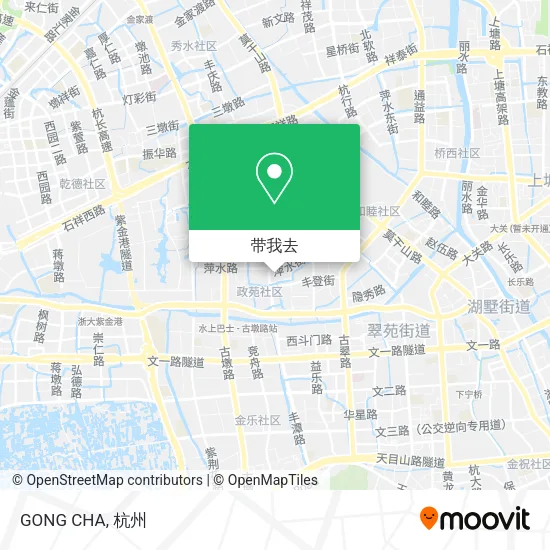 GONG CHA地图