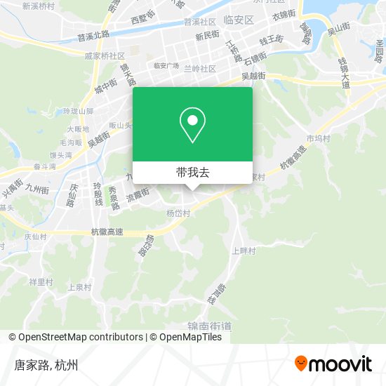 唐家路地图