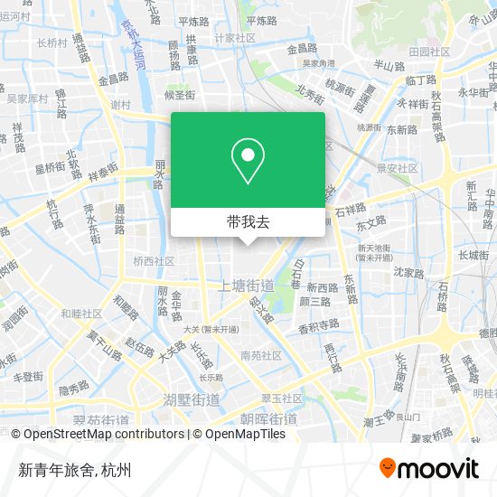 新青年旅舍地图