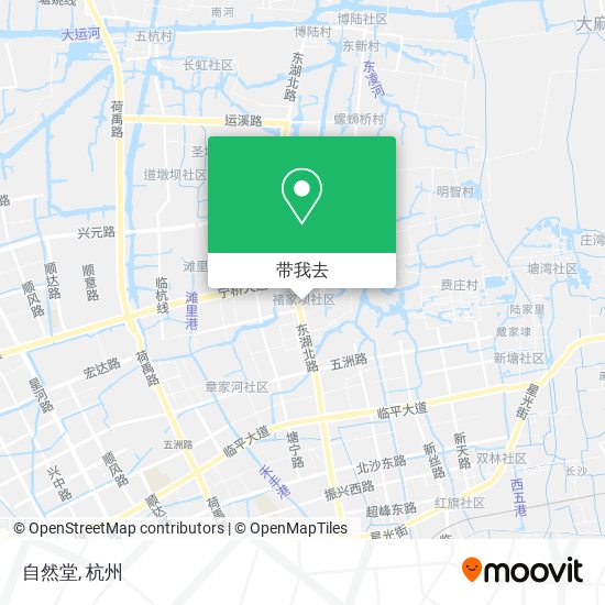自然堂地图