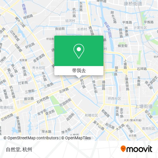 自然堂地图