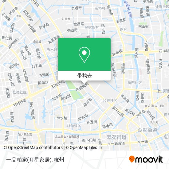 一品柏家(月星家居)地图
