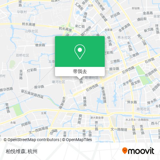 柏悦维森地图