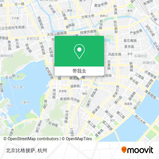 北京比格披萨地图