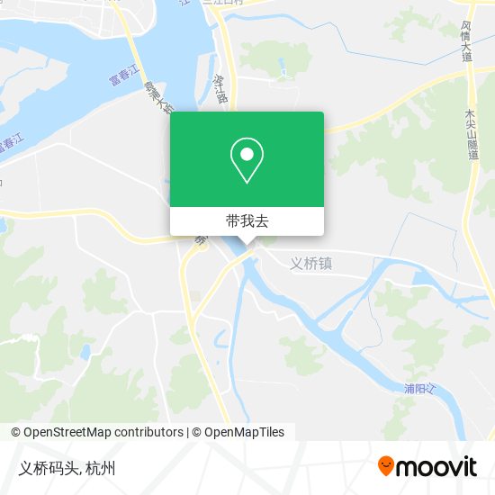 义桥码头地图