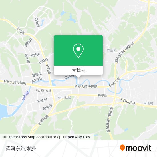 滨河东路地图