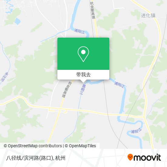 八径线/滨河路(路口)地图