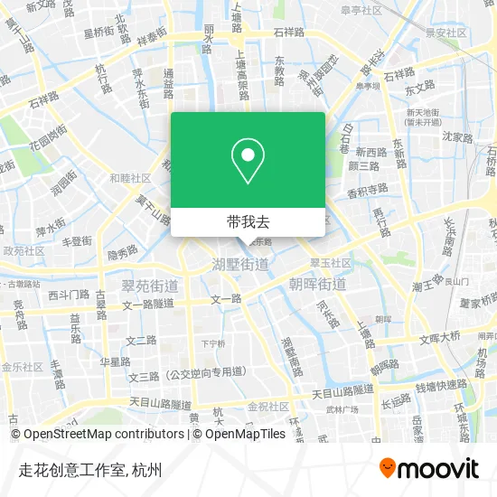 走花创意工作室地图