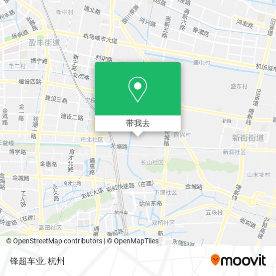锋超车业地图