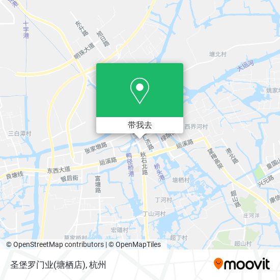 圣堡罗门业(塘栖店)地图