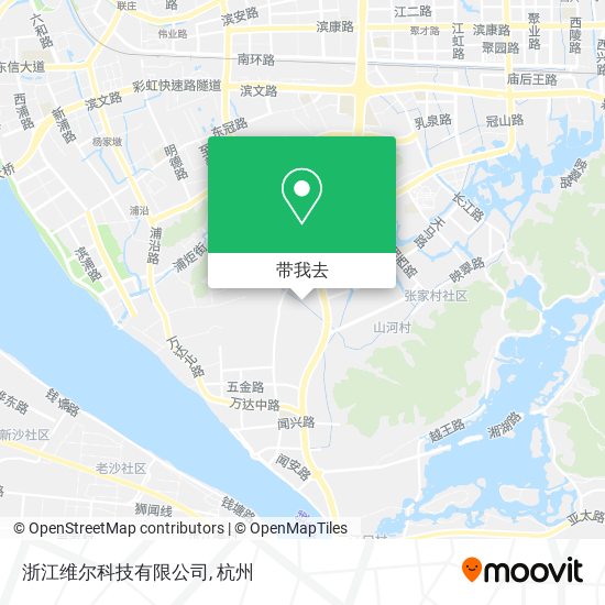 浙江维尔科技有限公司地图
