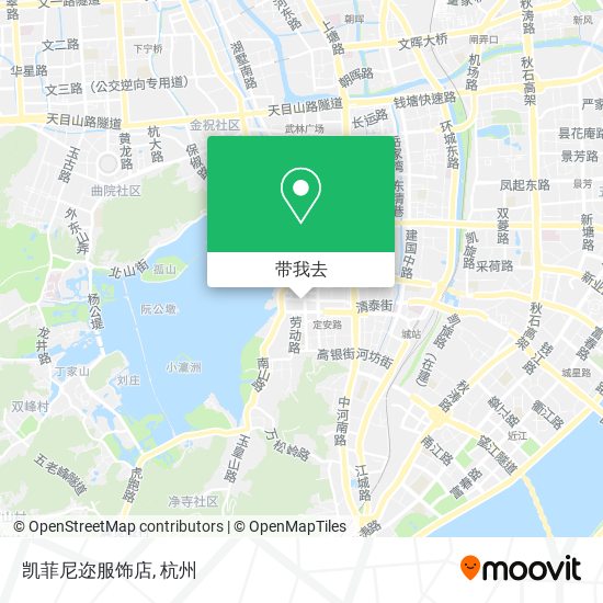 凯菲尼迩服饰店地图