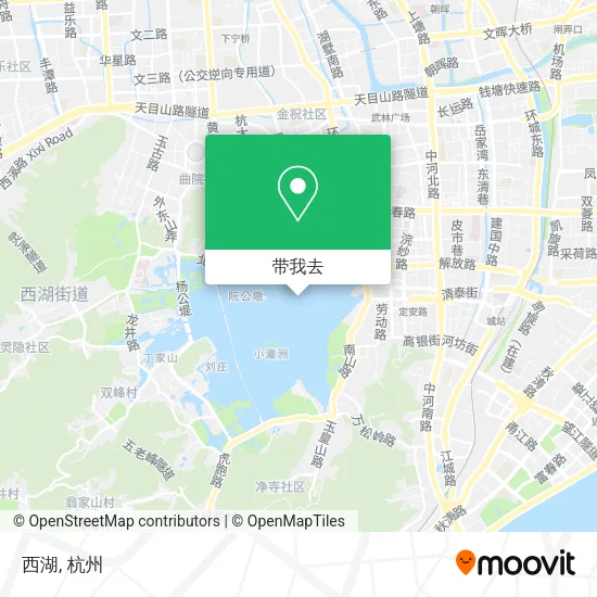 西湖地图