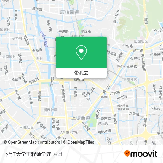 浙江大学工程师学院地图