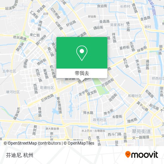 芬迪尼地图