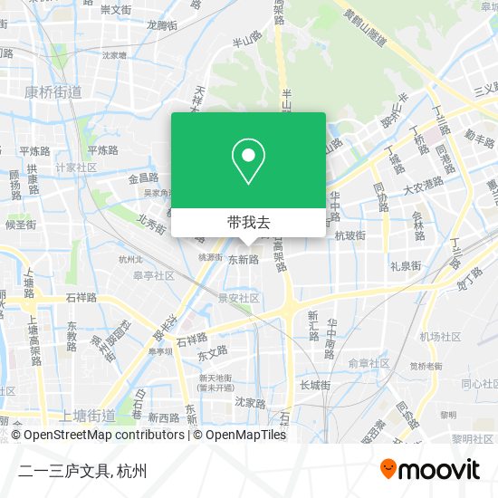 二一三庐文具地图