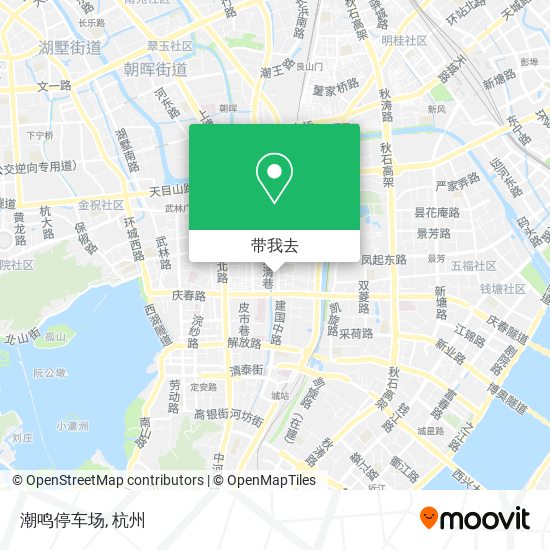 潮鸣停车场地图