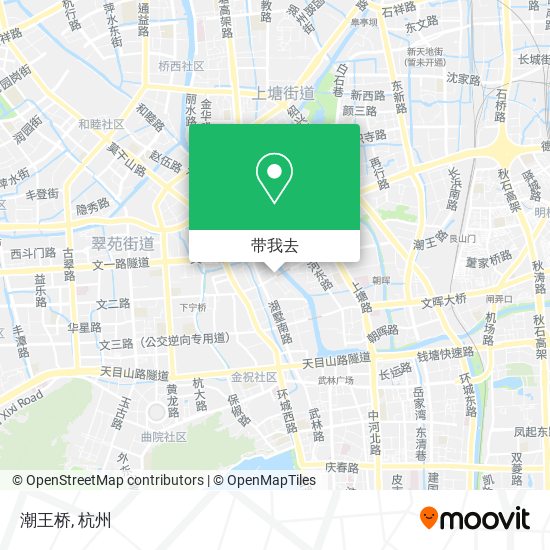 潮王桥地图