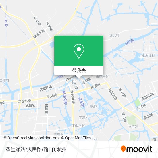 圣堂漾路/人民路(路口)地图