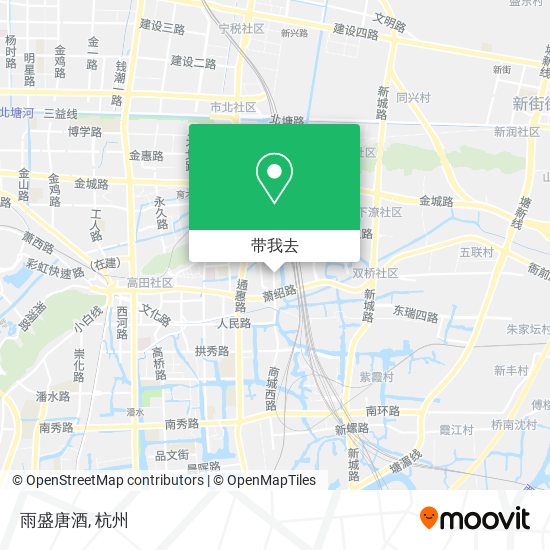 雨盛唐酒地图