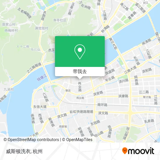 威斯顿洗衣地图