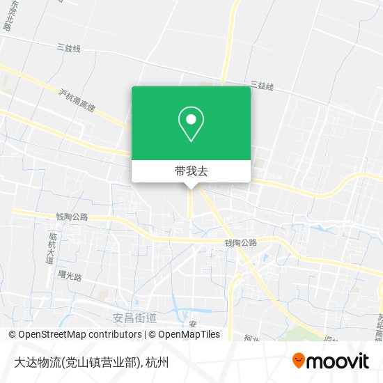 大达物流(党山镇营业部)地图
