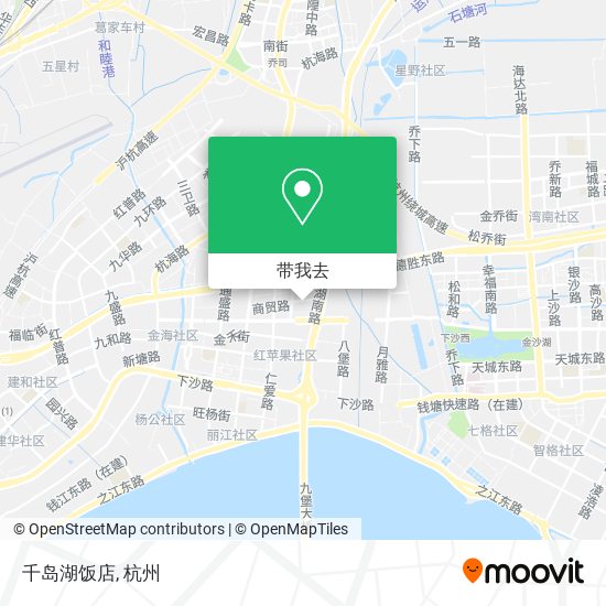 千岛湖饭店地图