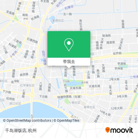 千岛湖饭店地图