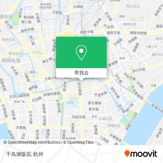 千岛湖饭店地图