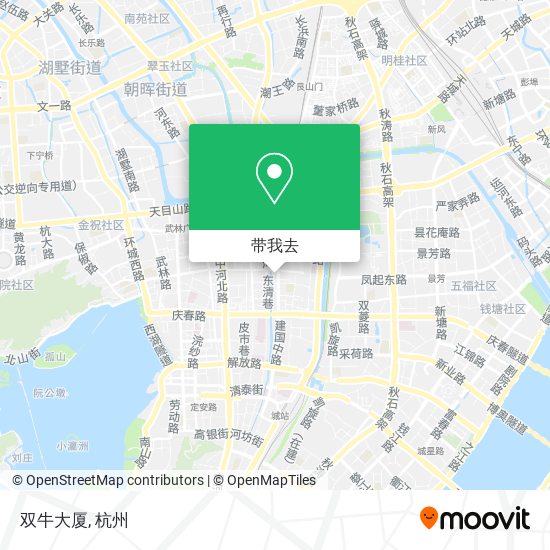 双牛大厦地图