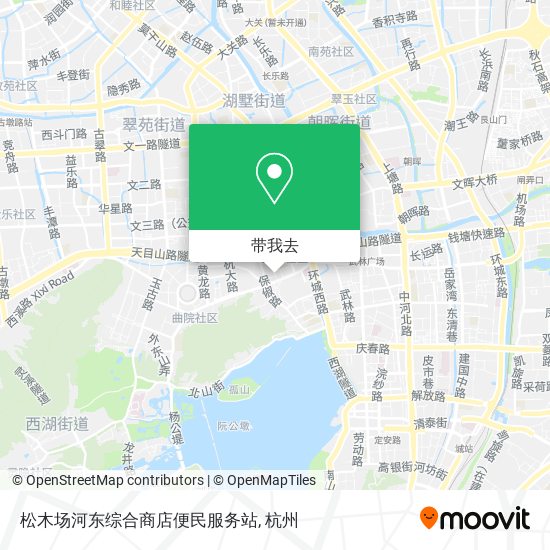 松木场河东综合商店便民服务站地图