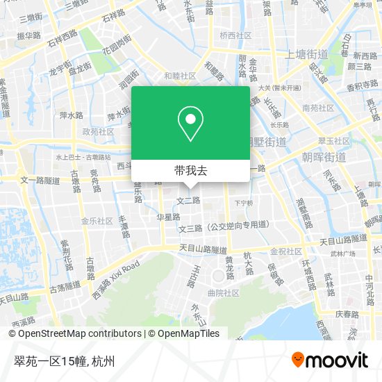 翠苑一区15幢地图