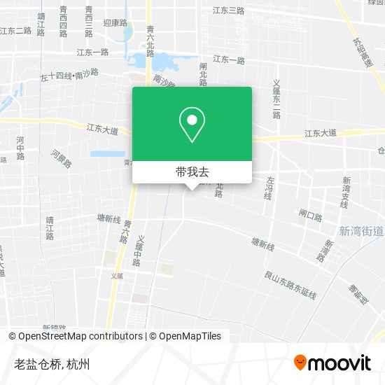 老盐仓桥地图