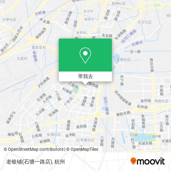 老银铺(石塘一路店)地图