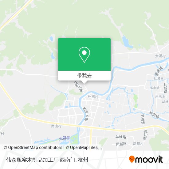 伟森瓶窑木制品加工厂-西南门地图