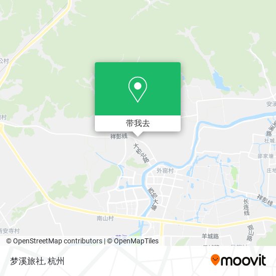 梦溪旅社地图