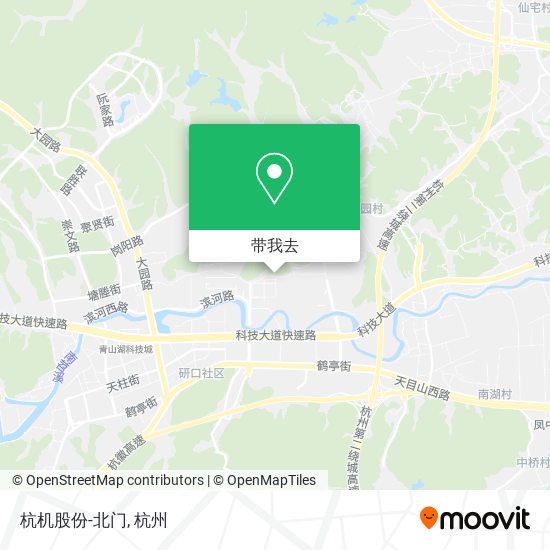 杭机股份-北门地图