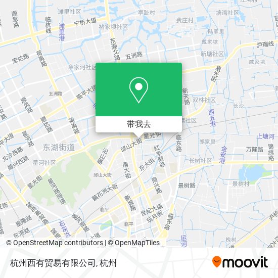 杭州西有贸易有限公司地图