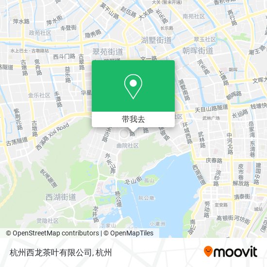 杭州西龙茶叶有限公司地图