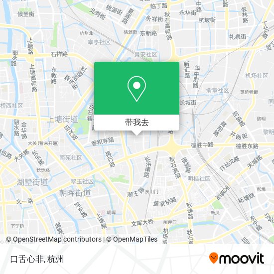 口舌心非地图