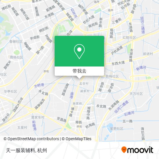 天一服装辅料地图
