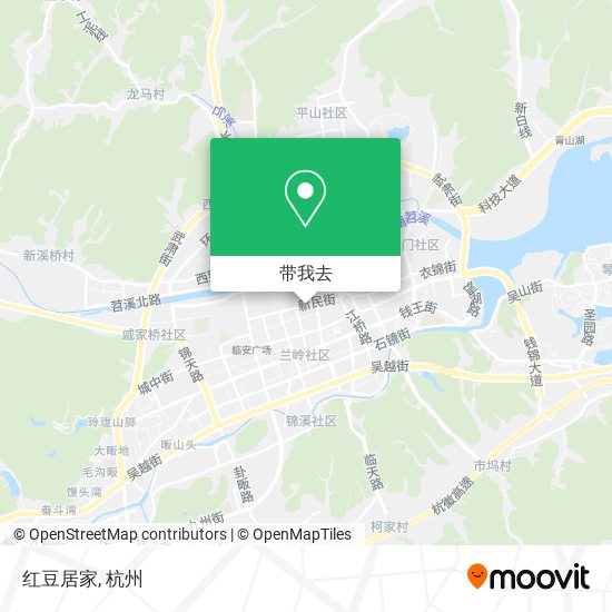 红豆居家地图